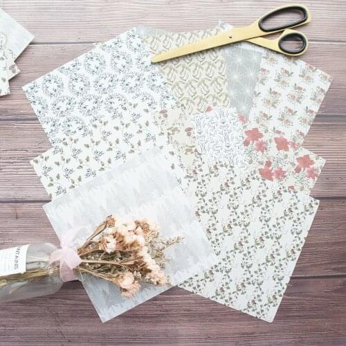 20sheets DIY 10 style 15.2*15.2cm Autumn leaves bird Mushroom theme craft paper as scrapbooking creative paper handmade gift use