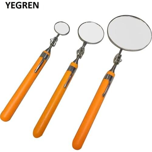 85mm Large Lens Telescopic Inspection Mirror Universal Reflect Mirror Endoscope Pipeline Inner Wall Inspection Tool Length 900mm