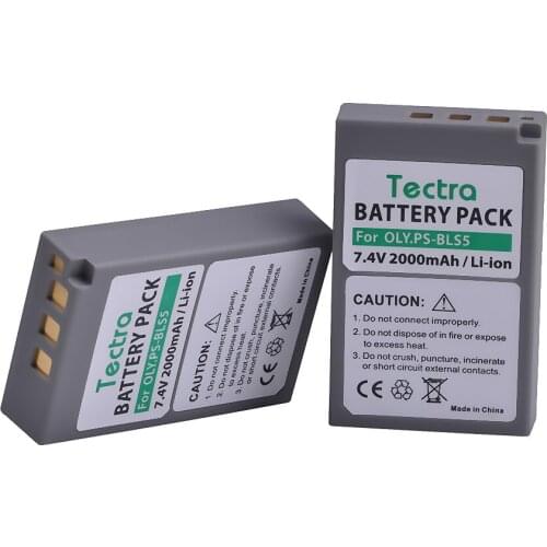 1pc PS-BLS5 BLS-5 BLS5 BLS-50 BLS50 Camera Battery+USB Dual Charger for Olympus PEN E-PL2,E-PL5,E-PL6,E-PL7