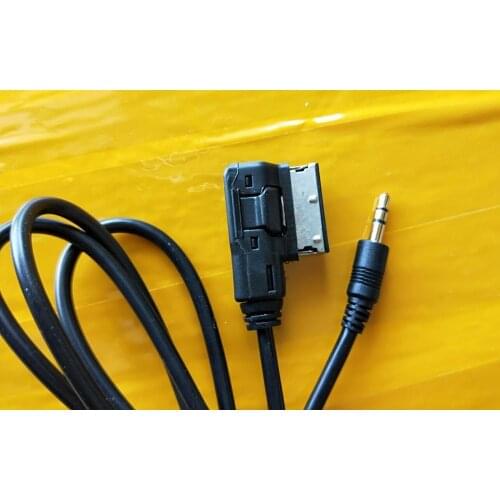 Car-styling AMI MMI 3.5mm AUX MP3 Audio cable for Audi A4/A6L/A8/ Q5/Q7
