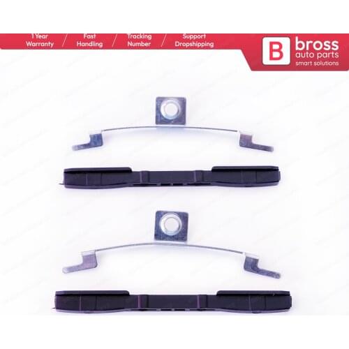 Bross Auto Parts BSR36 2 Sets Sunroof Shade Guide Rail Clips Roof Slider Brackets 4 B0877165, 4 B0 877 165 for VW Audi