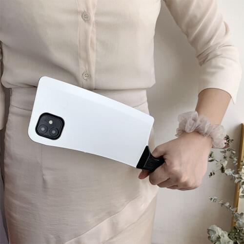 Creative Kitchen Knife Phone Case For iphone 12 Pro Max 11 XR X XS Max 7 8 Plus Shockproof Back Cover Cases For iphone 11 Coque