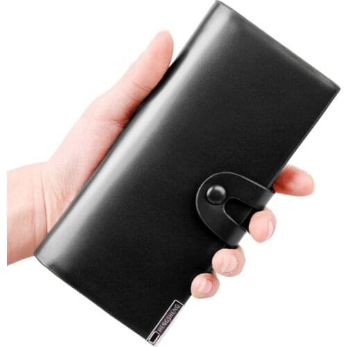 Hensen MENS LONG Pattern Wallet Cross Border Electricity Supplier Wallet Button Bag Wallet Mens xi zhuang bao a Generation of