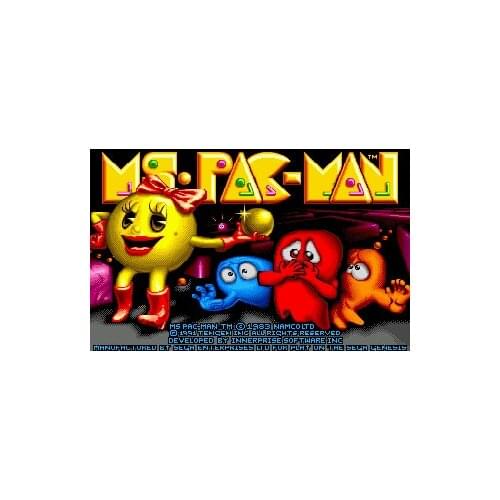 Pac-man 16 bit MD Game Card For 16 bit Sega MegaDrive Genesis game console