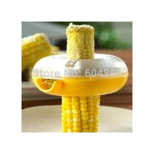 Kitchen Helper Easy Peel Tool One Step Corn Kerneler Stripper Peeler Remove Corn Cutter Remover