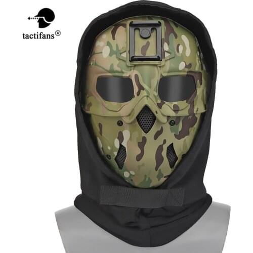 Airsoft Wild Mask Comes with Headgear Suit Can Carry Variety Night Vision Devices Cosplay Multi-Function Paintball Protect Gear
