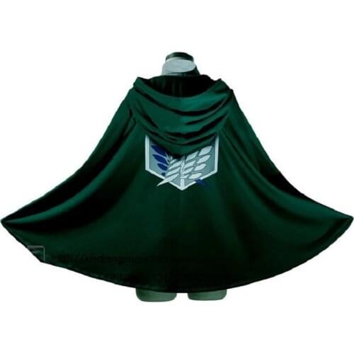 Shingeki no Kyojin Scouting Legion Aren / Levi Capes Cosplay CostumeOn Sale Anime Attack on Titan Cloak