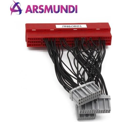 OBD2B to OBD1 Car ECU Conversion Harness Adapter Jumper Wiring Wire Harness Fit For Honda Civic