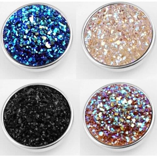 NX023 20mm Resin snap button jewelry multicolor HOT SALE