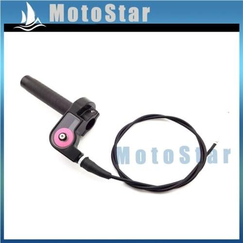 1/4 Turn Alloy Twist Throttle Cable Handle Assembly For CRF XR 50 70 TTR Thumpstar Chinese Pit Dirt Motor Bike