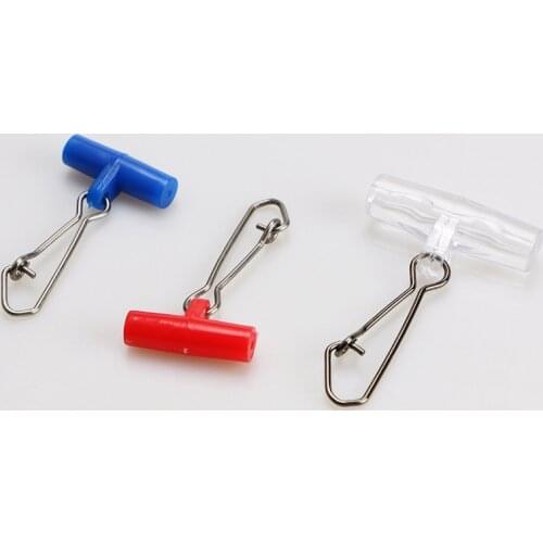 S M L Fishing Rig Sinker Holder Clip Snap Weight Slider Saltwater Free Running Rig Bank Fishing Terminal Tackle