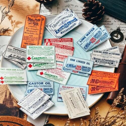 KSCRAFT Vintage Tickets Stickers for Scrapbooking DIY Projects/Photo Album/Card Making Crafts