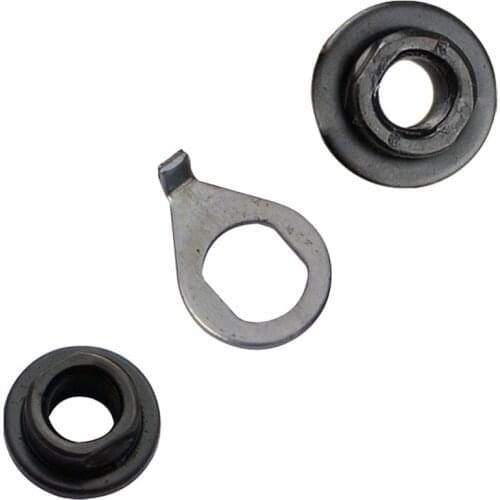 2pcs/set Bicycle Hub Nut Fixed Gear Front Rear Axle Screw S/L Shaft Supplies Bike Parts Safety Parts