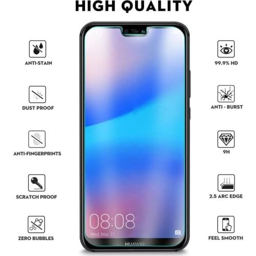 2pcs/lot 9H HD Phone Screen Protector Tempered Glass For Huawei Nova 5i pro/5/5pro/5i/3e/3/3i/4/5t/4e/5z Film Glass