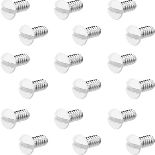 240 Pcs 3/8 Inch Long 6-32 Thread White Wall Plate Screws Outlet Cover Screws Wall Plate Screws Electrical Screws