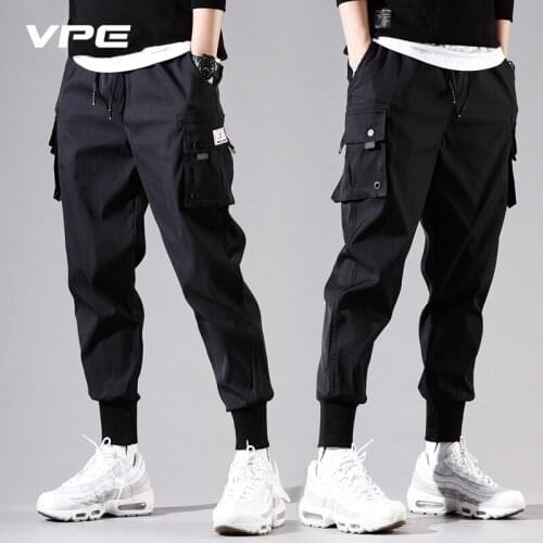 Hot style 2019 outdoor elastic waist loose cargo mutil pocket teenagers track trekking hiking Security tactical hip hop pants