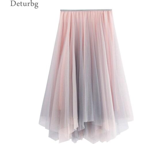 Deturbg Asymmetrical Skirts
