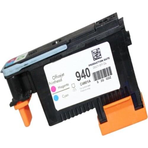 Compatible For HP940 printhead ink cartridge C4901A for hp 940 print head Magenta/Cyan for Printer Officejet Pro 8000 8500