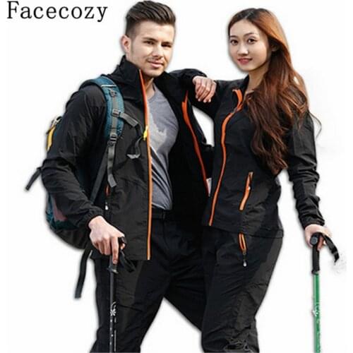 Facecozy Women&Men Summer Sport Fishing Shirt Outdoor Quick Dry Pesca&Hiking Camisa Breathable Anti UV Hunting&Fishing Clothes
