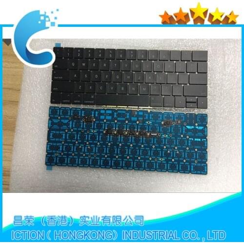 100% NEW Original Laptop Keyboard US version For Macbook A1706 US Keyboard Replacement
