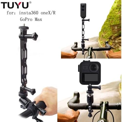 TUYU Insta360 ONE X /EVO aluminum alloy motorcycle bike stand for Insta 360 One X camera, for Insta 360 ONE X camera accessories
