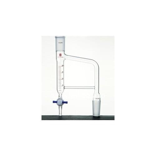 D451410 Distillation receiver, Dean stark, capacity:10ml, Joints:14/20, Stopcock:2mm PTFE, Approx Height* Width:250*120mm