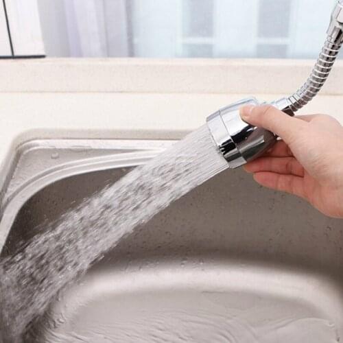 360-degree Rotatable Faucet Extender Splash-proof Water Filter NozzleAdjustable Tap Water Supercharger Kitchen Accessories