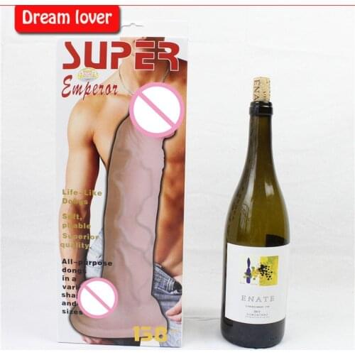 35CM Long and 6.5CM in Diameter Really Huge Dildo For Female Masturbation, Sex Toys For Woman Realistic Dildo, Big Penis