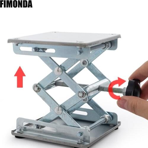 Adjustable Lifting Stand Display Table Woodworking Lifter Jack for RC Crawler Car TRX4 SCX10 Wraith RR10 Arrma Kraton Losi LMT