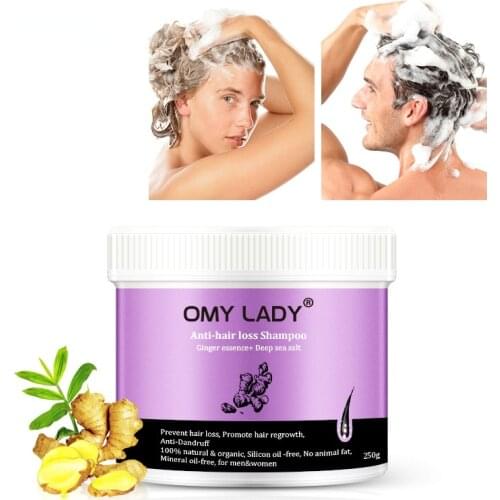 Ginger Anti Hair Loss Shampoo promote hair growth Shampoo Hair Thick Fast Growth Serum Herbal Liquid For Women Men