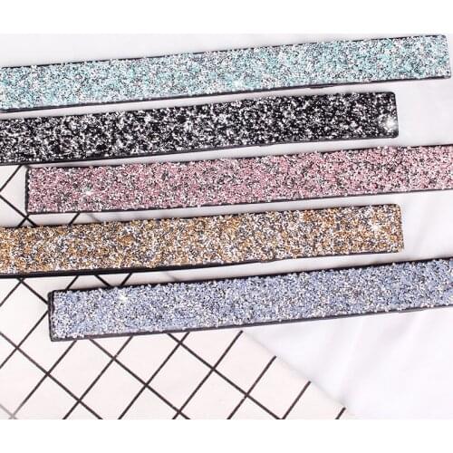 Ultra flash stretch water drill inlay girdle inlay diamond female vogue adornment girdle matchs dress dress child elastic waist