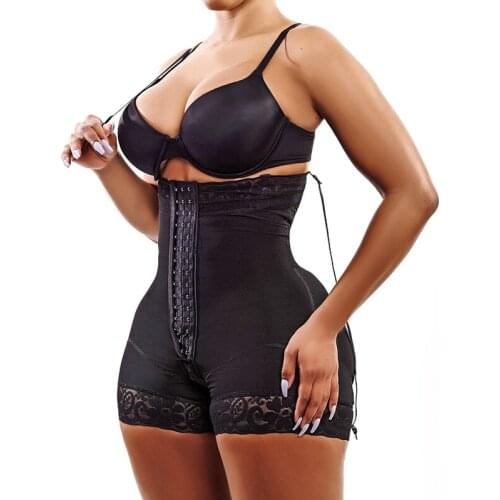 Faja Reductora Mujer Slimming Underwear Corset Top Bodysuit Women Strong Pressure Strapless Shapewear For Women Fajas