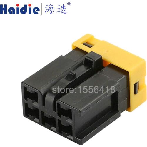 Free shipping 2sets 5pin auto plastic housing plug electric unsealed connector with terminals