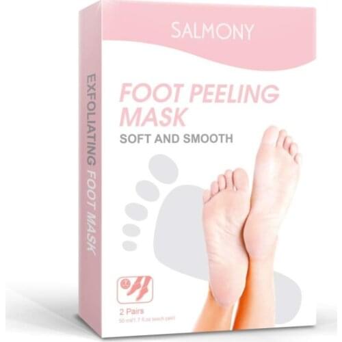 2pair Exfoliating Foot Peel Mask Baby Foot peeling Mask Feet Pedicure socks remove dead skin care tools