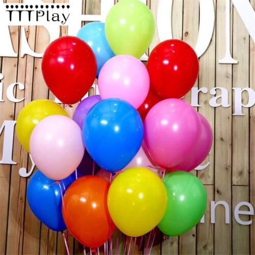 Black Balloons 50pcs 12 Inch 2.2g Wedding Decoration Latex Balloons For Happy Birthday Inflatable Helium Party Balloons Supplies