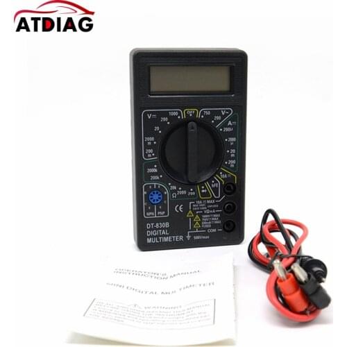 LCD Digital Multimeter DT830B test DC AC Voltage DC Current Resistance tester Cost effective AC/DC Ammeter Voltmeter