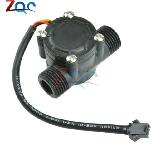 Water flow sensor flowmeter Hall flow sensor Water control 1-30L/min 2.0MPa