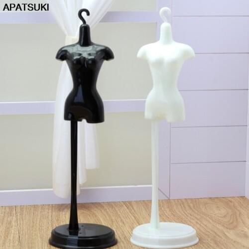 Display Holder For Barbie Doll Dress Clothes Gown Mannequin Model Support Stand For Barbie Dollhouse Kids Toy Doll Accessories