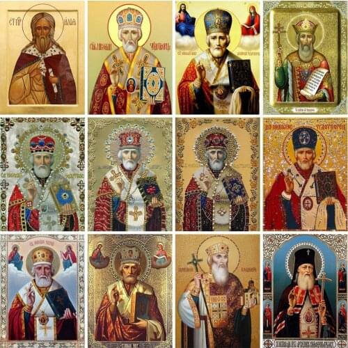 EverShine Diamond Painting Icon Religion Diamond Embroidery Cross Stitch Rhinestones Art Bead Picture Kits Handmade Wall Decor