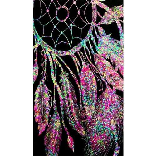 Dream Catcher Religion DIY Cross Stitch 11CT Embroidery Kits Needlework Craft Set Cotton Thread Printed Canvas Home Sell