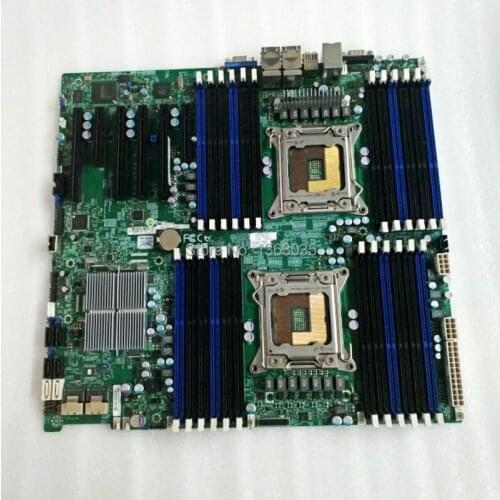 X9DR3-LN4F+ X79 server motherboard C606 chipset LGA 2011 Tested Working