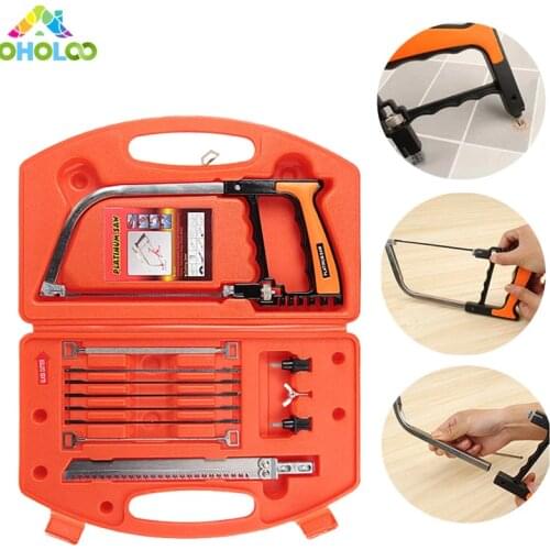 Multifunctional Handsaw Set Woodworking Universal Hand Saw 11 in 1 Mini Hacksaw DIY For Wood Glass Ceramic Tile Metal Saw