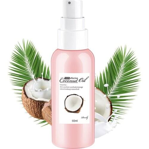 Organic Virgin Coconut Oil Essential Dry Damaged Nutrition Smooth Repairing Hair Care Prevent Hair Loss Care Products