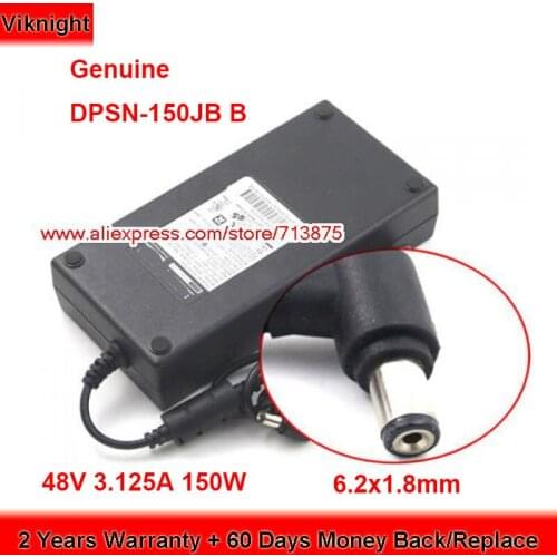 Genuine DPSN-150JB B 150W Charger 48V 3.125A AC Adapter for Linksys SRW2008MP BUSINESS DPSN-150JB B REV S6.0V08372