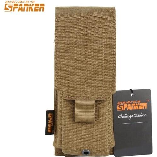 EXCELLENT ELITE SPANKER Tactical Single Stacker M4 Mag Pouch Mag Pouch Molle Magazine Pouches Mulit-Tool Holder