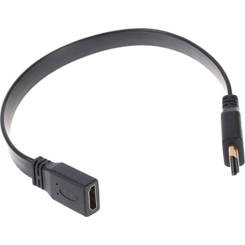 0.3m Mini HDMI Male To HDMI Female HDMI Adapter cable M/F Converter Convertor Conector