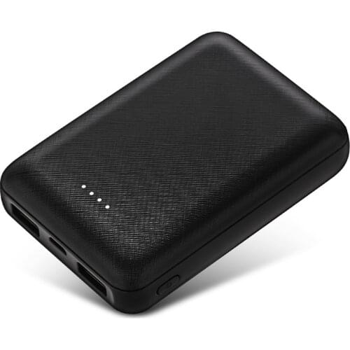 10000mAh Portable Size Mini Power Bank Double USB Powerbank For iPhone Xiaomi Mi 9 Huawei P30 Fashion Poverbank
