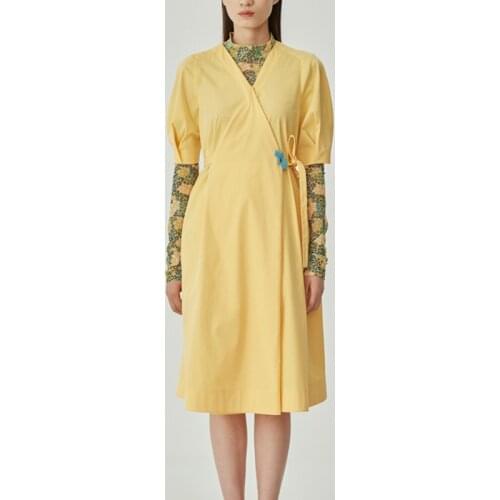 Желтые летние платья Sondr China At AliExpress