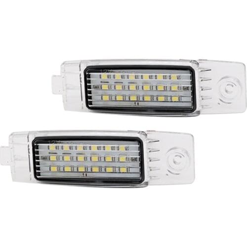 2Pcs/pair Error Free LED License Plate Light for Lexus RX300 - MCU1#/MCU15 6000K White Color 18# LED Chips