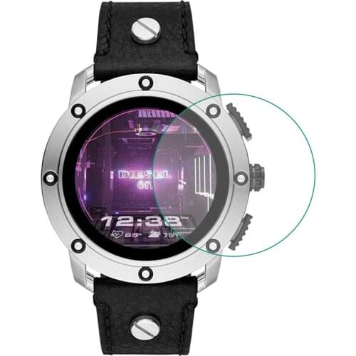 Smartwatch Tempered Glass Clear Protective Film Guard For Diesel On Axial 2019 Sport Watch LCD Screen Protector Cover Protection